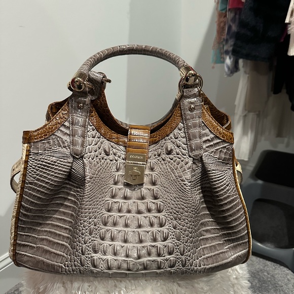 💞Brahmin Large Satchel, Matching Wallet💞Make Offer!!! - Picture 2 of 13